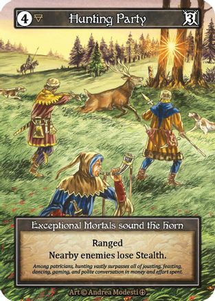 Hunting Party (Foil) - Arthurian Legends Foil