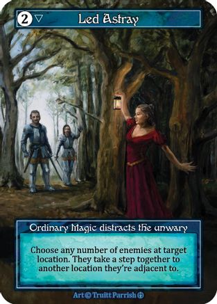 Led Astray (Foil) - Arthurian Legends Foil