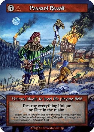 Peasant Revolt - Arthurian Legends