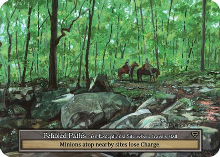 Pebbled Paths (Foil) - Arthurian Legends Foil