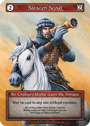 Saracen Scout (Foil) - Arthurian Legends Foil