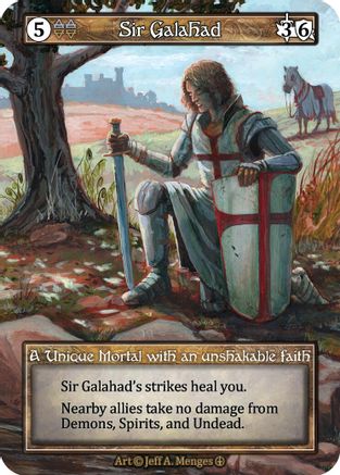 Sir Galahad (Foil) - Arthurian Legends Foil