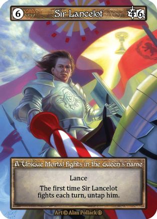 Sir Lancelot (Foil) - Arthurian Legends Foil