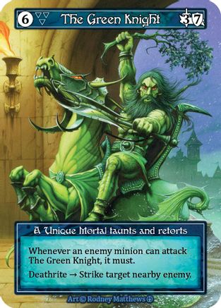 The Green Knight (Foil) - Arthurian Legends Foil