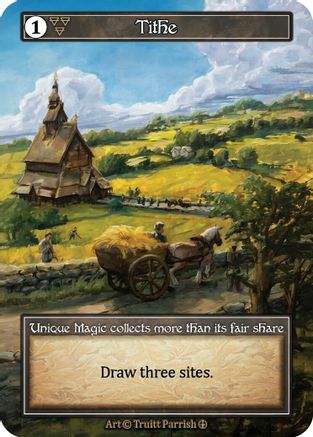 Tithe (Foil) - Arthurian Legends Foil