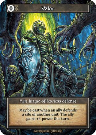 Valor (Foil) - Arthurian Legends Foil