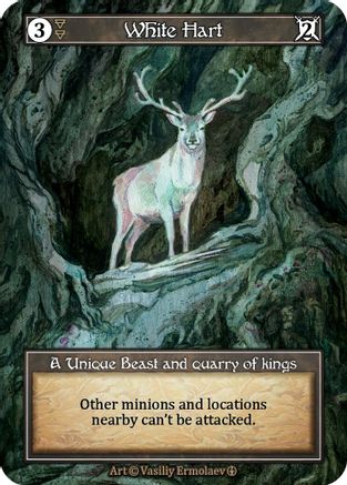 White Hart (Foil) - Arthurian Legends Foil