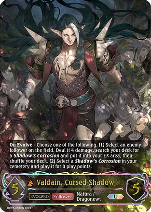 Valdain, Cursed Shadow (Evolved) (U)