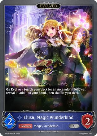 Elusa, Magic Wunderkind (Evolved) - P11EN (Foil)