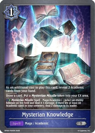 Mysterian Knowledge - P20EN (Foil)