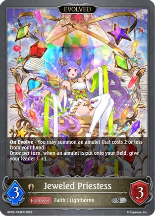 Jeweled Priestess (Evolved) - P43EN (Foil)