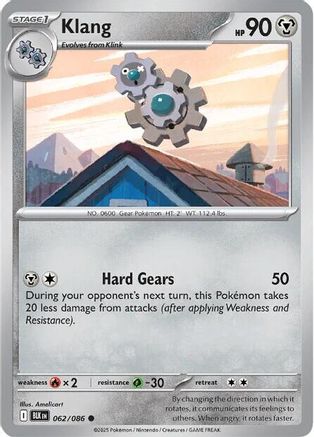 Klang 066/086 - Reverse Holofoil SV White Flare - Common