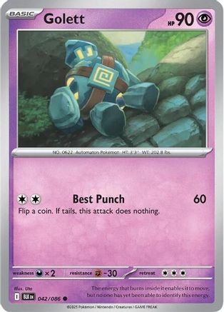Golett 045/086 SV Black Bolt - Common