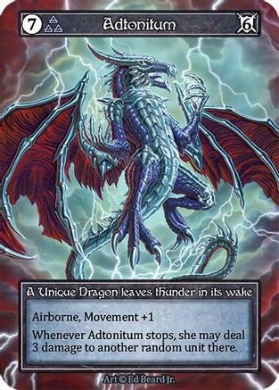 Adtonitum (Foil) - Dragonlord Foil