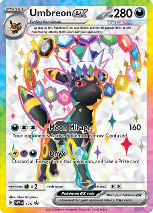 Umbreon ex - 176 SVP - Holofoil SV Scarlet & Violet Promo Cards - Promo