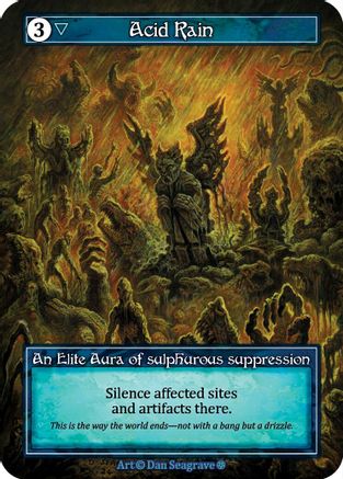 Acid Rain (Foil) - Gothic Foil