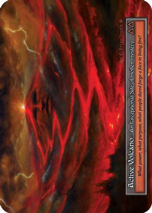 Active Volcano (Foil) - Gothic Foil