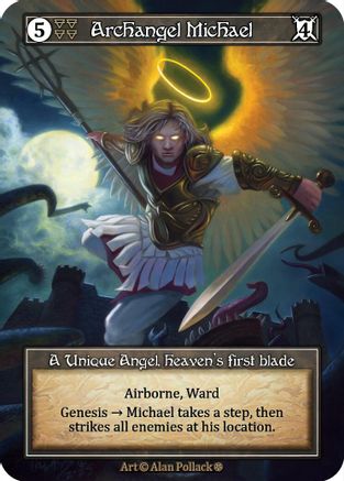 Archangel Michael (Foil) - Gothic Foil