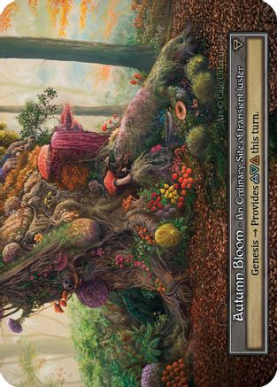 Autumn Bloom (Foil) - Gothic Foil