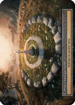 Consecrated Ground (Foil) - Gothic Foil