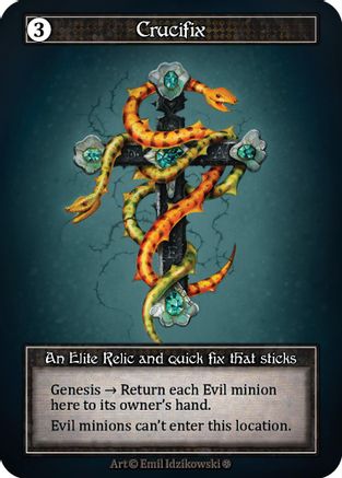 Crucifix (Foil) - Gothic Foil