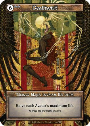 Deathwish (Foil) - Gothic Foil