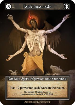Faith Incarnate (Foil) - Gothic Foil