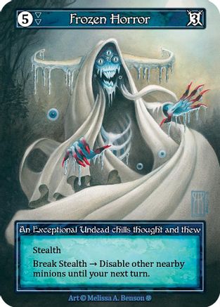 Frozen Horror (Foil) - Gothic Foil