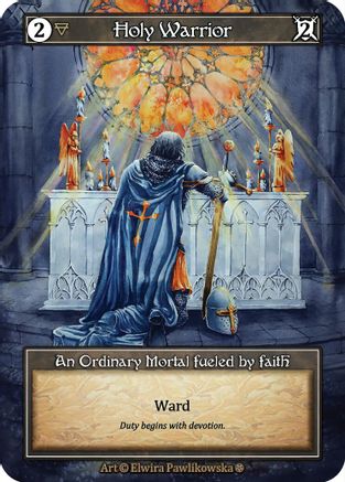 Holy Warrior (Foil) - Gothic Foil