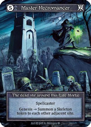 Master Necromancer (Foil) - Gothic Foil