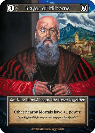 Mayor of Milborne (Foil) - Gothic Foil