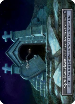 Open Mausoleum (Foil) - Gothic Foil