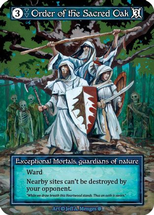 Order of the Sacred Oak (Foil) - Gothic Foil