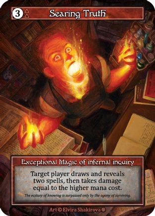 Searing Truth (Foil) - Gothic Foil