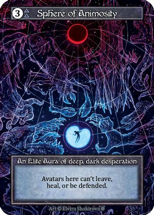 Sphere of Animosity (Foil) - Gothic Foil