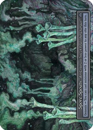 Spore Spouts (Foil) - Gothic Foil