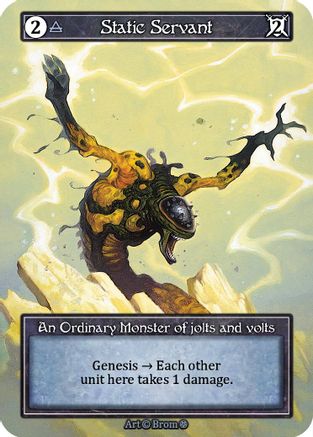 Static Servant (Foil) - Gothic Foil