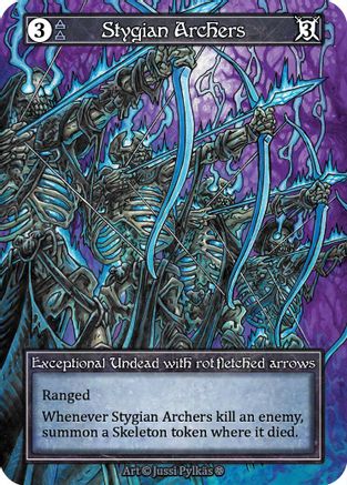Stygian Archers (Foil) - Gothic Foil