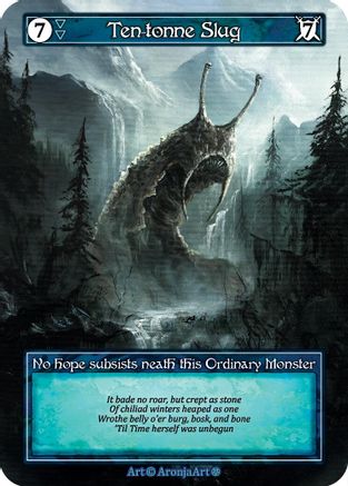 Ten-tonne Slug (Foil) - Gothic Foil