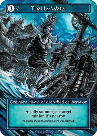 Trial by Water (Foil) - Gothic Foil