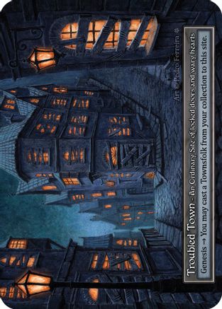Troubled Town (Foil) - Gothic Foil