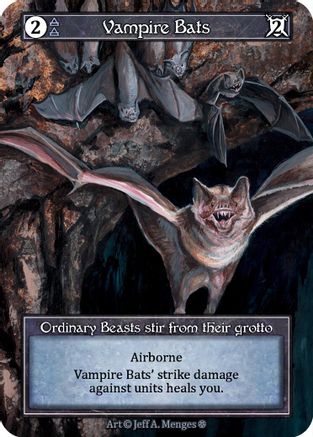Vampire Bats (Foil) - Gothic Foil