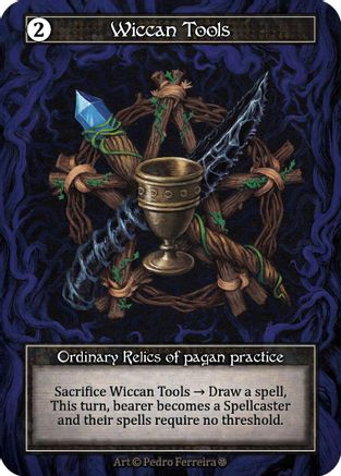 Wiccan Tools (Foil) - Gothic Foil