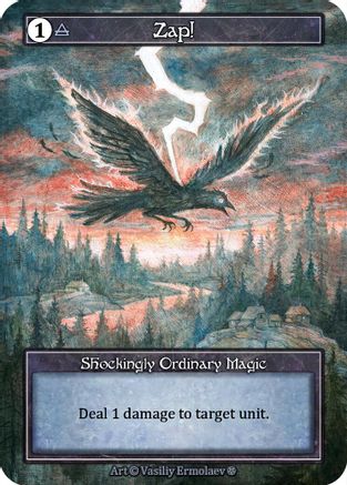 Zap! (Foil) - Gothic Foil