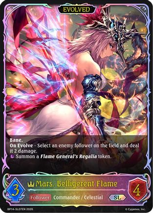 Mars, Belligerent Flame (Evolved) (SL)