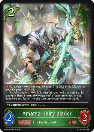 Amataz, Fairy Blader