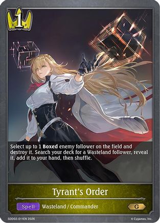 Tyrant's Order