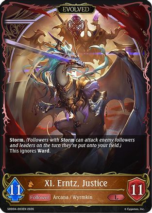 XI. Erntz, Justice (Evolved)