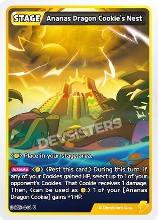 Ananas Dragon Cookie's Nest