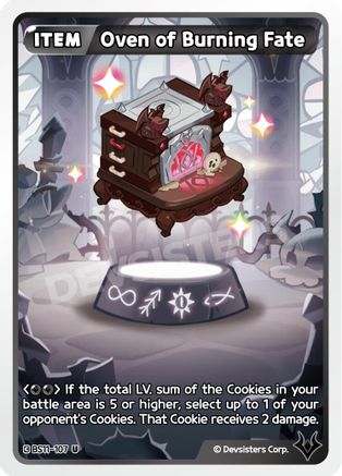 Oven of Burning Fate